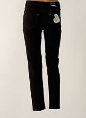 Pantalon slim noir ANNA MONTANA pour femme seconde vue