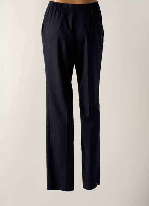 Pantalon droit stretch taille normale bleu KARTING femme