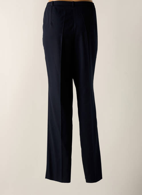 Pantalon droit bleu CHRISTIAN MARRY pour femme