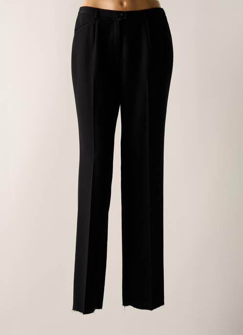 Pantalon droit noir CHRISTIAN MARRY pour femme