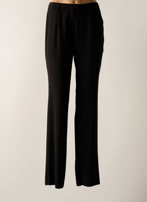 Pantalon droit noir CHRISTIAN MARRY pour femme