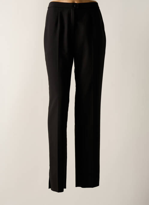 Pantalon droit noir KARTING pour femme