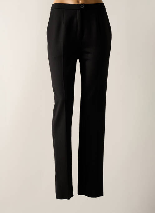 Pantalon droit noir KARTING pour femme