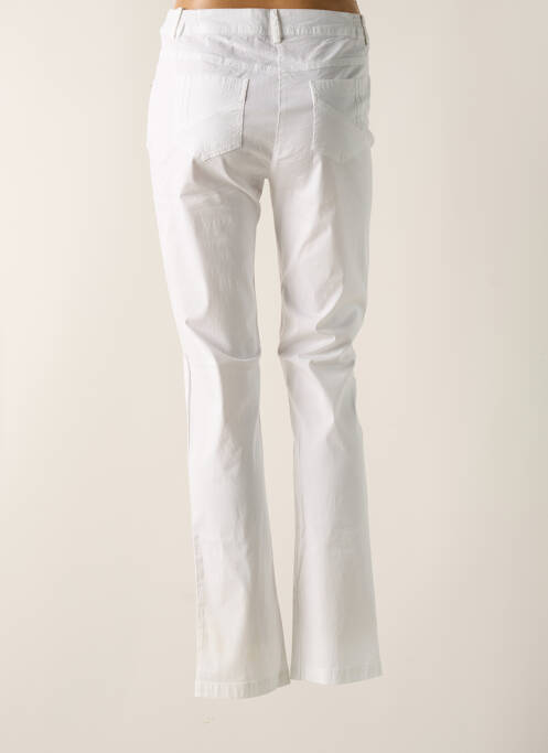 Pantalon slim blanc AGATHE & LOUISE pour femme