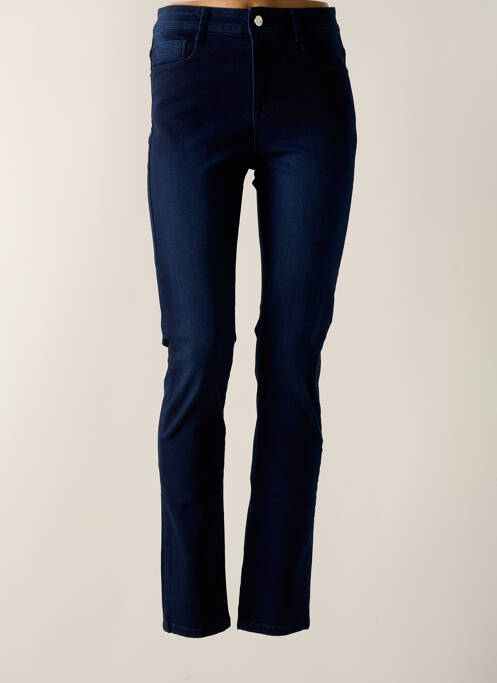 Pantalon slim bleu MERI & ESCA pour femme