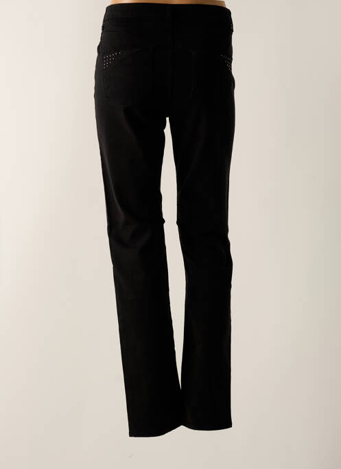 Pantalon slim noir GUY DUBOUIS pour femme
