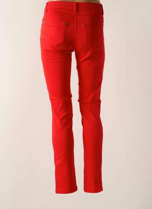 Pantalon slim rouge JENSEN pour femme
