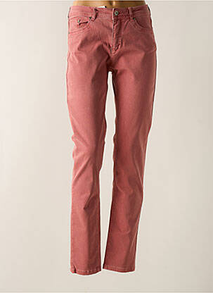 Pantalon slim stretch taille normale rose JENSEN femme