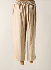 Pantalon 7/8 beige GEVANA pour femme seconde vue