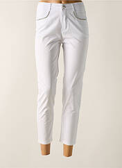 Pantalon 7/8 blanc I.QUING pour femme seconde vue