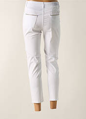 Pantalon 7/8 blanc I.QUING pour femme seconde vue