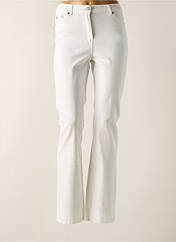 Pantalon droit blanc KARTING pour femme seconde vue