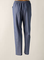 Pantalon droit bleu GRIFFON pour femme seconde vue