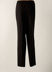 Pantalon droit noir SAINT CHARLES pour femme seconde vue