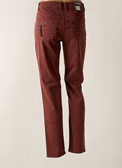 Pantalon slim marron ANNA MONTANA pour femme seconde vue