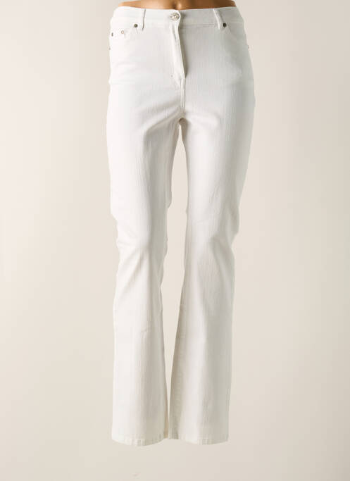 Pantalon droit blanc KARTING pour femme