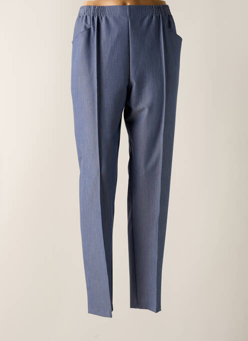 Pantalon droit bleu GRIFFON pour femme