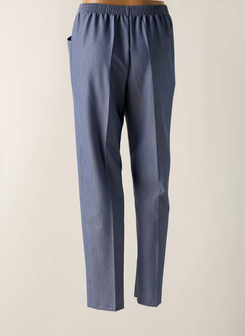 Pantalon droit bleu GRIFFON pour femme