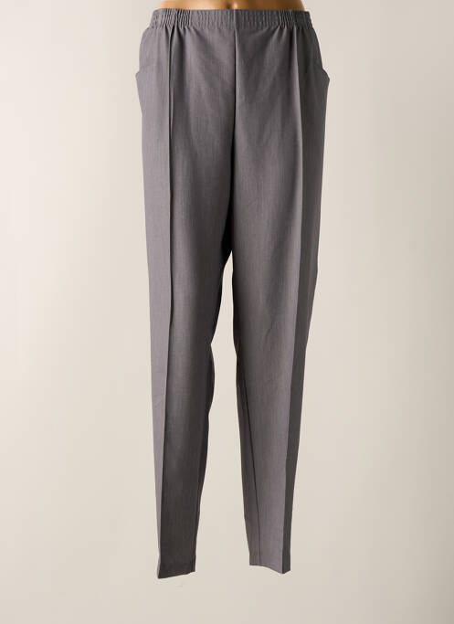 Pantalon droit gris GRIFFON pour femme