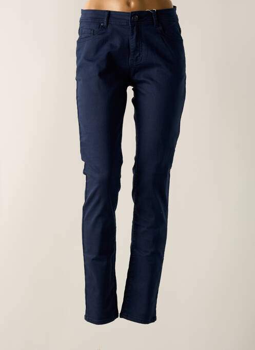 Pantalon slim bleu GRIFFON pour femme