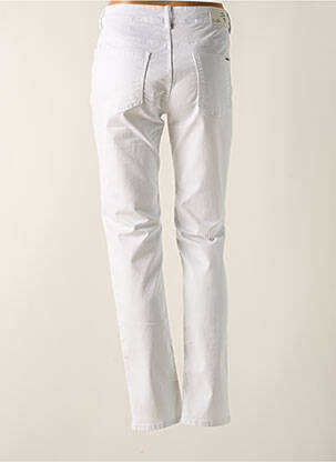 Pantalon slim stretch taille normale blanc GRIFFON femme