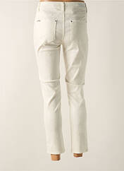 Pantalon 7/8 beige FRED SABATIER pour femme seconde vue