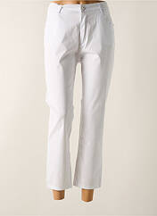 Pantalon 7/8 blanc I.QUING pour femme seconde vue