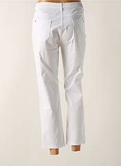 Pantalon 7/8 blanc I.QUING pour femme seconde vue