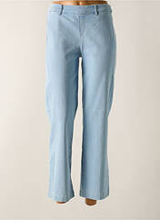 Pantalon chino bleu ANNA MONTANA pour femme seconde vue