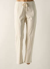 Pantalon droit beige MERI & ESCA pour femme seconde vue