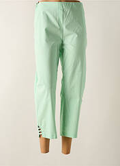 Pantalon droit vert ADELINA BY SCHEITER pour femme seconde vue