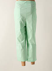 Pantalon droit vert ADELINA BY SCHEITER pour femme seconde vue