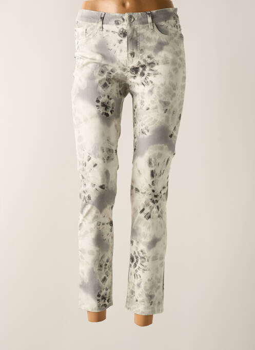 Pantalon slim stretch taille normale gris STARK femme