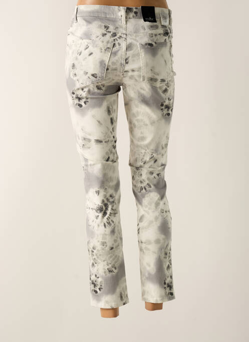 Pantalon slim stretch taille normale gris STARK femme