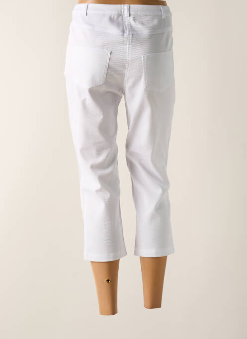 Pantacourt blanc CHRISTIAN MARRY pour femme