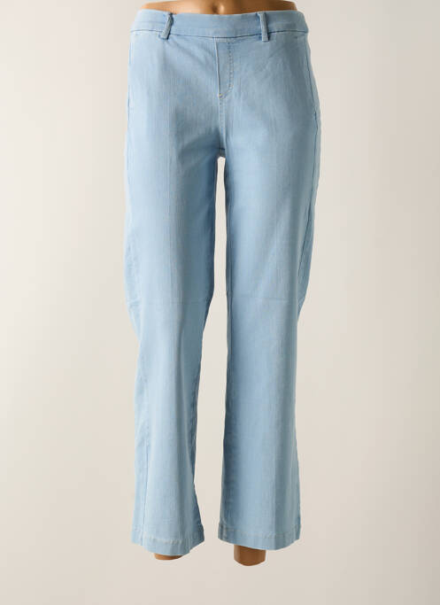 Pantalon chino bleu ANNA MONTANA pour femme