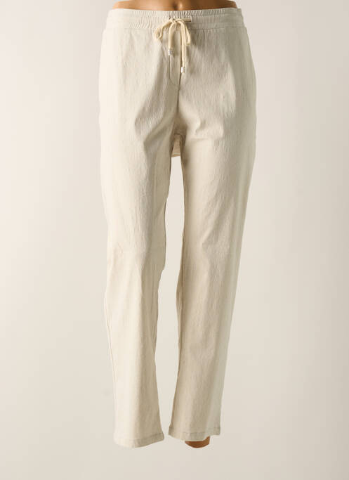 Pantalon droit beige MERI & ESCA pour femme