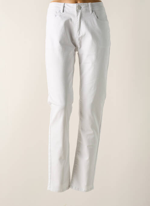 Pantalon slim blanc GRIFFON pour femme