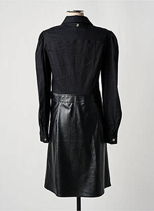 Robe mi-longue manches longues manches longues noir LOLITAS & LOLOS femme