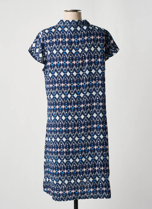 Robe mi-longue bleu PLURIELLES pour femme