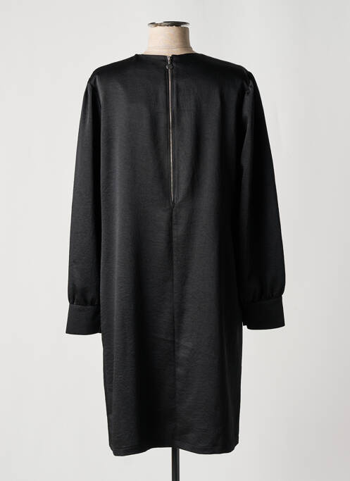 Robe mi-longue noir HALOGENE femme