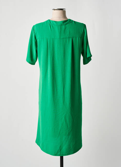 Robe mi-longue vert PLURIELLES pour femme
