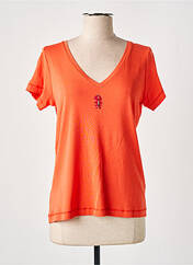 T-shirt orange DIPLODOCUS pour femme seconde vue