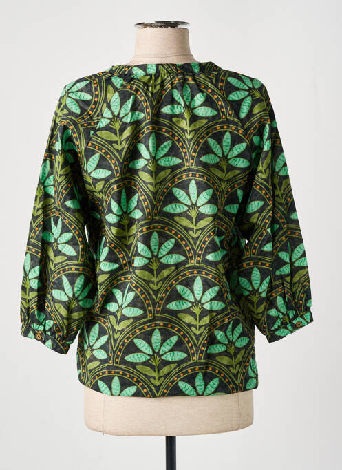 Chemisier vert DIPLODOCUS pour femme