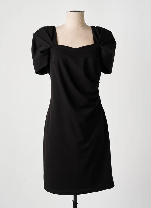 Robe mi-longue noir GREGORY PAT pour femme