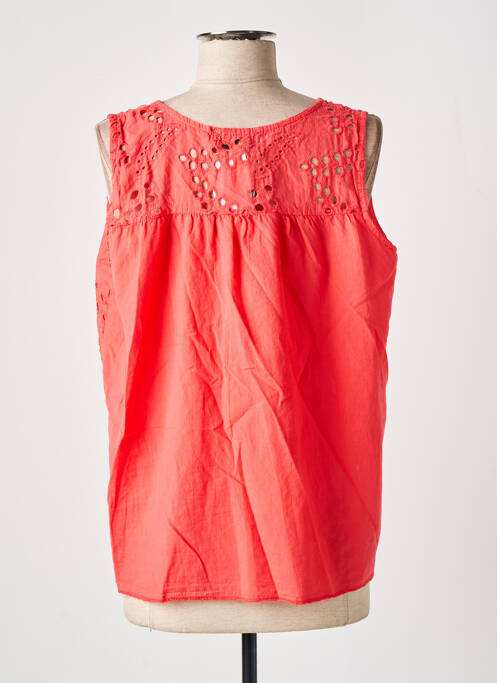 Top rouge COULEURS DU TEMPS pour femme