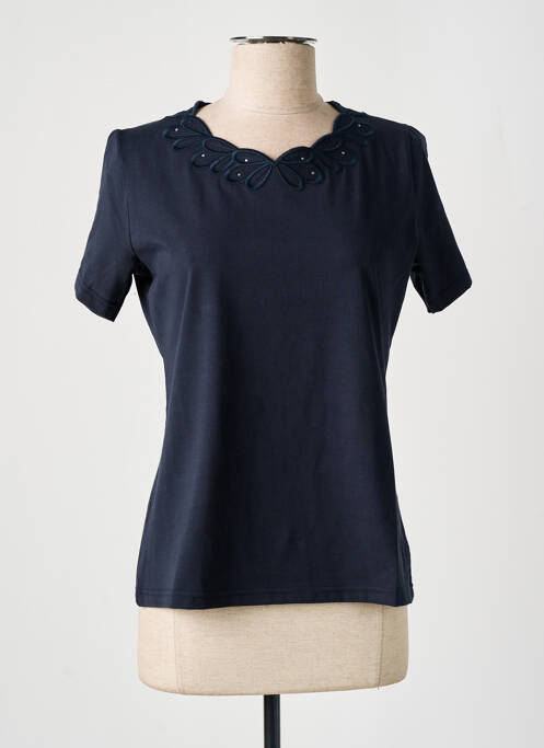 T-shirt bleu GEVANA pour femme