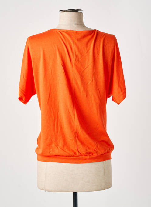 T-shirt orange HALOGENE femme