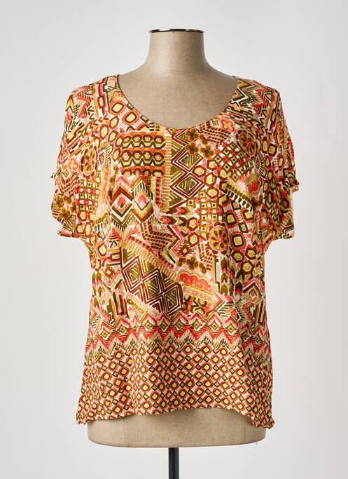 Blouse marron MERI & ESCA pour femme