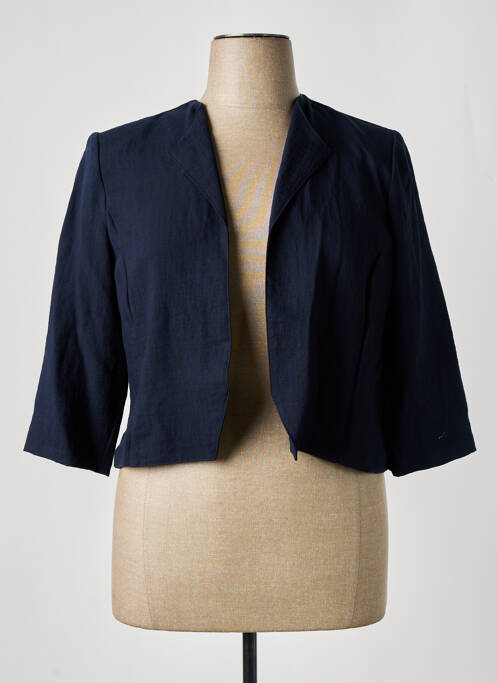 Veste chic bleu GEVANA pour femme